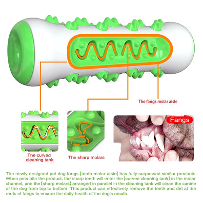 Rubber Dog Molar Toothbrush Toys Chew Cleaning Teeth Safe Puppy Dental Care Soft Pet Cleaning Toy Supplies Pet Accessories